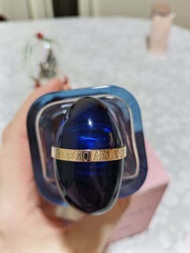 lak za kosu sa sljokicama: Ženski parfem, Armani, Original — 3