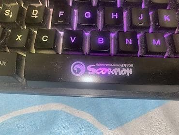 second hand electronics: Gaming set: Scorpion tastatura + GX Gaming slušalice+Gaming mis — 1