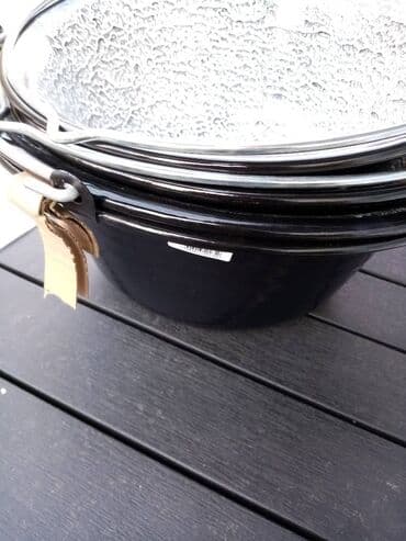 villager freza za trimer cena: Emajlirani Kotlici NOVI Vise Zapremina za Gulas, Corbu, Pasulj — 5