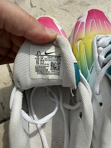 crne patike sa belim djonom muske: Nike Air Max Plus 3 (TN) patike – šifra modela CU. - Veličina: US 6.5 — 2