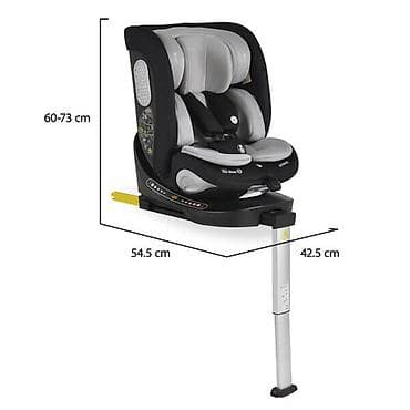 Autosedišta: Moni Auto sedište za decu Strike 40–150 cm – Dark Grey (šifra — 3