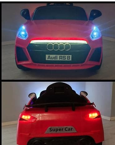 paccioti patike: Dečiji električni automobil – sportski kabriolet, crvene boje - — 6
