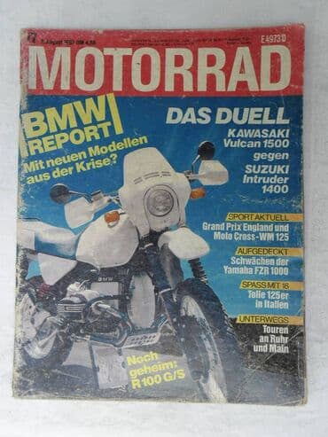 ubice mog oca 1: Casopisi motorrad o motorima 10 kom, brojevi: 14/1981,18/83 — 8
