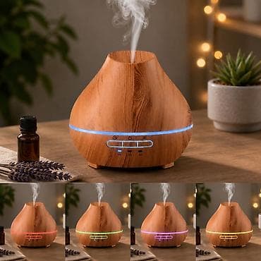 Air Quality Devices: Aroma difuzer/ovlaživač vazduha sa efektom drveta - Ultrazvučna — 2