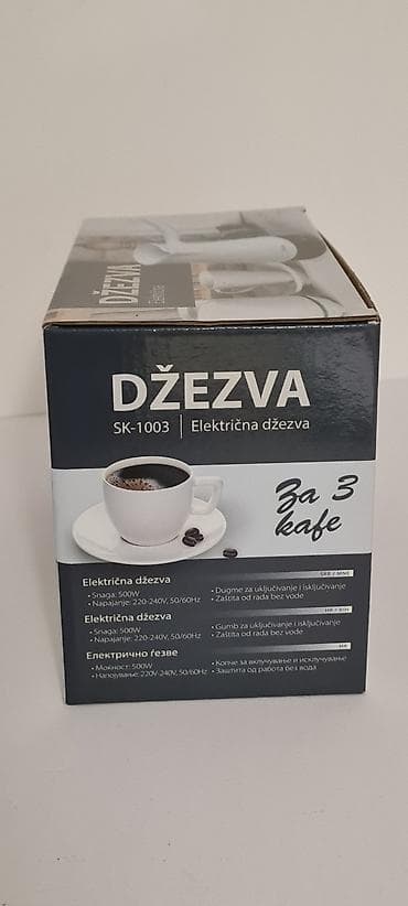 Donji delovi trenerke: Električna džezva Sigma SK-1003 - Snaga: 500 W - Zapremina: 0,3 l — 7