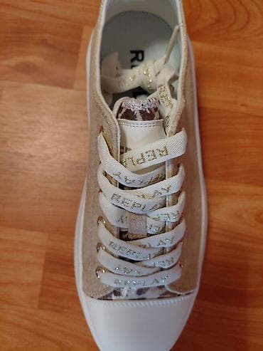 nike air force 1 crno bele: Replay patike zensake zlatne,nove nikad nosene.Orginal atraktivne — 3