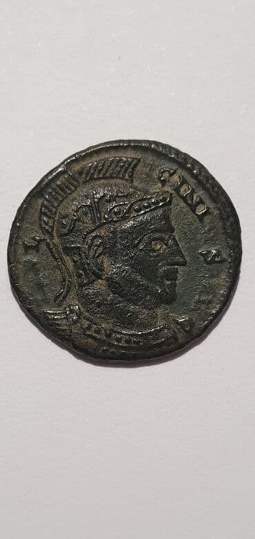 Numizmatika i filatelija: ☆ Licinius I Constantine I enamy 320 AD Ancient Roman Coin Vexillum - — 2