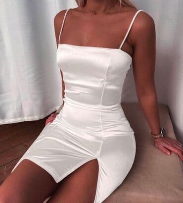 satenske haljine: 2100 din saten — 2