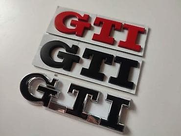 argon boca cena: NATPIS GTI LEPLJENJE ZA VOLKSWAGEN GOLF, POLO, SCIROCCO | Natpis GTI — 5