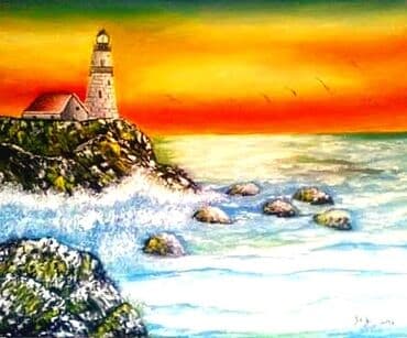 Home care products, Housewares: Painting, 40 x 50 cm, New — 9