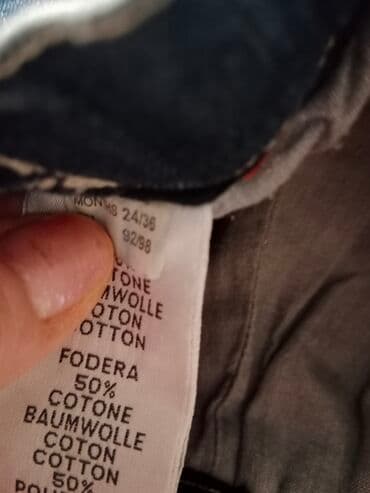 carape 100 dena: IANA italijanske original farmerke za decu Veličina 24/36 mes 92/98 cm — 4