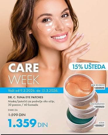 DR. C. TUNA Eye Patches – maska/jastučići za područje oko očiju - Set na lalafo.rs DR. C. TUNA Eye Patches – maska/jastučići za područje oko očiju - Set