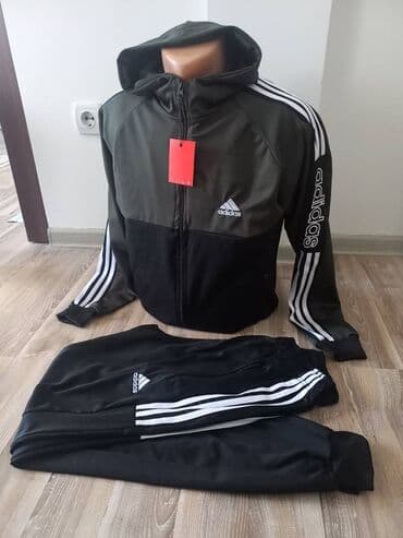 trenerke od mokre likre novi pazar: Adidas muška trenerka Novo Mokra likra Veličine l xl 2xl 3xl fb — 5