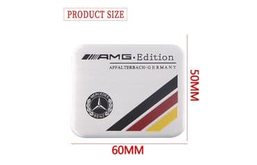 Vozila: Samolepljiva metalna pločica - AMG EDITION 2 (MERCEDES) Samolepljiva — 6