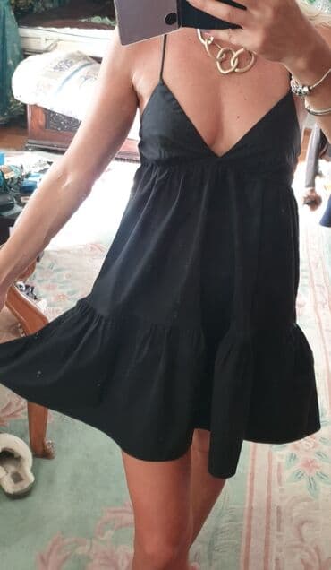 p. s. fashion kaputi: Zara S (EU 36), color - Black, With the straps — 1