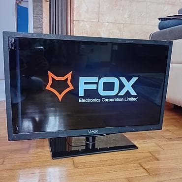 drobilica za led: FOX LED TV sa daljinskim upravljačem ima crtu na ekranu na levoj — 7