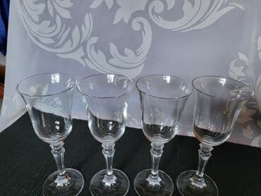 kristalne čaše prodaja: Case vintaz,kristal za vino bohemija. Case komada 4 u — 4