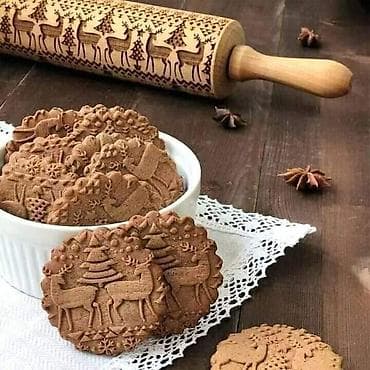 Novogodišnja 3d oklagija 1400 din Drvena novogodisnja oklagija čije