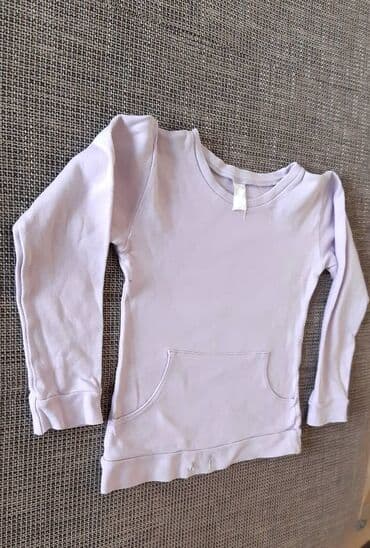 njujorker duksevi: Dečija dukserica sa dugim rukavima, lavanda/lila boje. Klasičan — 1