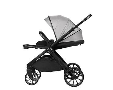 bebetto kolica: KIKKA BOO Kolica TIFFANY light grey set 2u1 sa tvrdom korpom Opis: - — 5