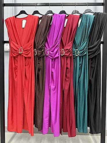 sako l: 🔥Elegantna večernja haljina sa asimetričnim naborima
✅2600 din — 7