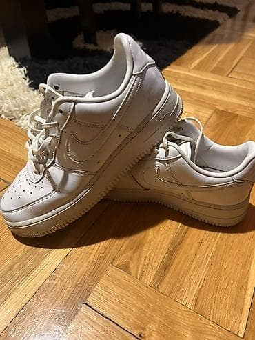 air force plave: Nike Air Force 1 ’07 Low, bele patike - Model: Air Force 1 ’07 Low - — 3