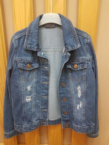 pidžame za devojčice: Lc Waikiki, Denim jacket, 134-140 — 1