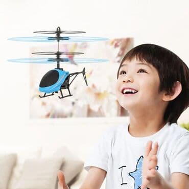 kombi igracka: RC mini helikopter sa koaksijalnim rotorima i USB punjenjem - Lagan i — 4