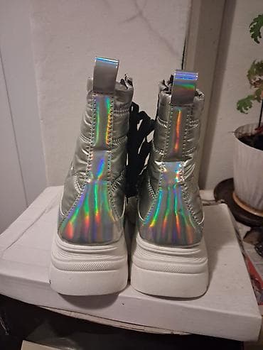 hit shoes anatomic: High boots, 38, color - Silver — 4