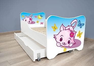 dormeo memorijska pena: **Krevet sa fiokom i dušekom za devojčice 140x70 cm Happy Kitty + — 1