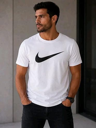 muska odela uzice: Men's T-shirt Nike, bоја - Maslinasto zelena — 4