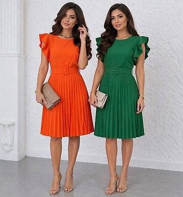 heklane haljine za plažu: Haljine plisirane 2900 — 2