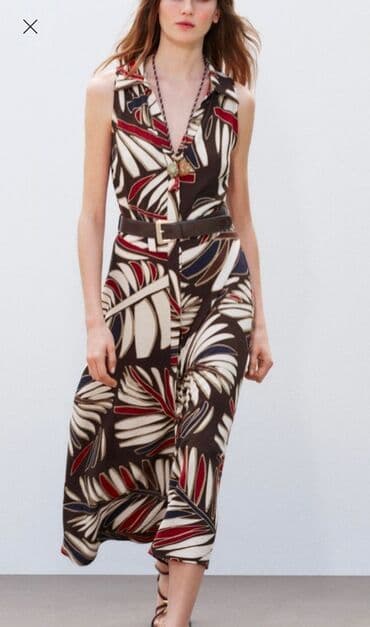 top na jedno rame: Zara XS (EU 34), color - Multicolored, Without sleeves — 1