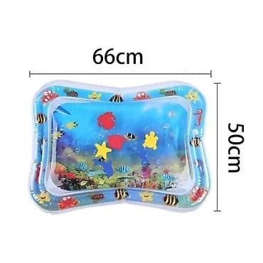 gumene sandale za plažu: Vodena Tummy Time prostirka za bebe – interaktivna senzorna igra - — 4