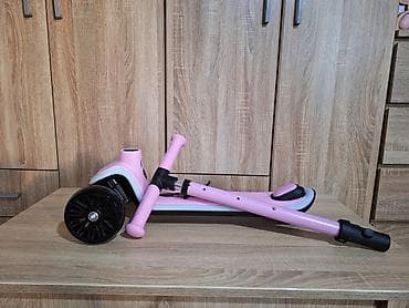 aksa kucica za decu: Nov Viento svetleći trotinet za devojčice roze, pink Trotinet je — 3