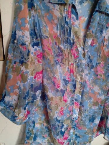 pull and bear sakoi: 2XL (EU 44), Floral, color - Multicolored — 3