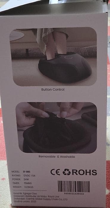 vazdusna pumpa za grejanje: Royal Line CF-5003 masažer za stopala - Tip: električni foot massager — 9