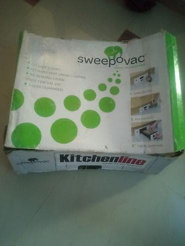Sweepovac – ugradni kuhinjski usis za metenje podova - Kompaktna