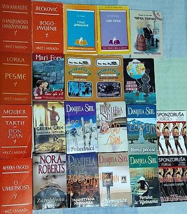 polovne skije i pancerice: Polovna beletristika i klasici – razni naslovi od 200 do 300 rsd - — 3