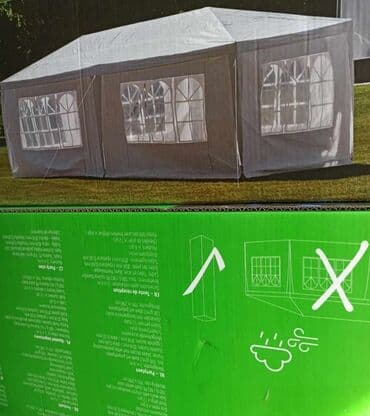 paviljoni akcija: Potpuno novi paviljoni sa stranicama Dimenzije 6*3m Konstrukcija — 1