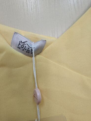 loreal lak za nokte: S (EU 36), color - Yellow, Evening, Short sleeves — 2