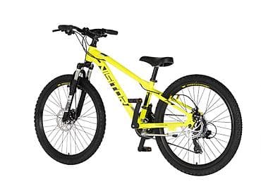 zagor i ciko: Visitor Cascade 24" – junior MTB bicikl, neon žuti Opis: Dečiji — 4