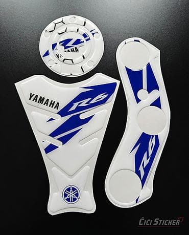 Bajaj: Yamaha R6 Tank pad cep guvernala komplet protektori-2770 Yamaha R6 — 1