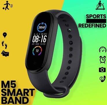 Fitnes sat narukvica M5 Cena 1790 rsd Merenje broja otkucaja Merenje