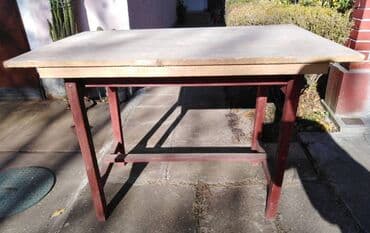 Table for garden, Wood