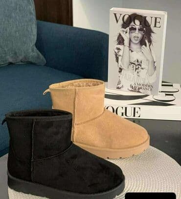 Oxfords: Ugg mini boots, color - Black — 3