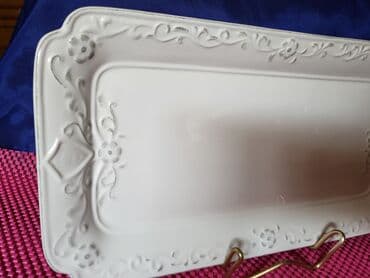 posuda za puter: Tanjir,vintaz sigma porcelan za posluzenja. Tanjir porcelan — 7
