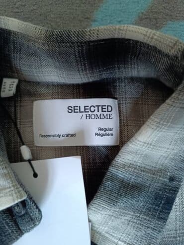 teddy kaput h m: Selected Homme, kosulja. 100% organski pamuk. Poznati Danski brand — 4
