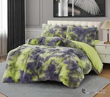 novi pazar stvari: Luksuzni set posteljine od veštačkog krzna – ultra mekano i toplo - — 4