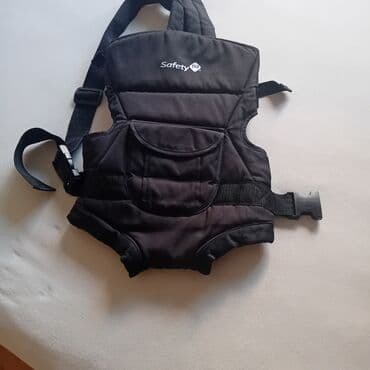 Dečija odeća: Nosiljka za bebe Safety 1st – crna - Ergonomična prednja nosiljka sa — 1